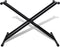 vidaXL - Verstelbare - keyboardstandaard - dubbel - X-frame