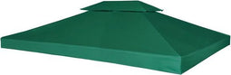 vidaXL - Vervangend - tentdoek - prieel - 310 - g/m² - 3x4 - m - groen