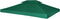 vidaXL - Vervangend - tentdoek - prieel - 310 - g/m² - 3x4 - m - groen