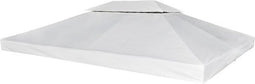 vidaXL - Vervangend - tentdoek - prieel - 310 - g/m² - 3x4 - m - crèmewit