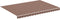 vidaXL - Vervangingsdoek - voor - luifel - 3,5x2,5 - m - bruin