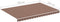 vidaXL - Vervangingsdoek - voor - luifel - 3,5x2,5 - m - bruin