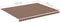 vidaXL - Vervangingsdoek - voor - luifel - 4,5x3,5 - m - bruin