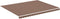 vidaXL - Vervangingsdoek - voor - luifel - 4,5x3,5 - m - bruin