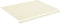 vidaXL - Vervangingsdoek - voor - luifel - 4,5x3,5 - m - crèmekleurig