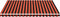 vidaXL - Vervangingsdoek - voor - luifel - 4,5x3,5 - m - oranje - en - bruin