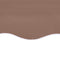 vidaXL - Vervangingsdoek - voor - luifel - 4,5x3 - m - bruin