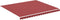 vidaXL - Vervangingsdoek - voor - luifel - 4x3,5 - m - bordeauxrood