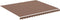 vidaXL - Vervangingsdoek - voor - luifel - 4x3,5 - m - bruin