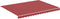 vidaXL - Vervangingsdoek - voor - luifel - 4x3 - m - bordeauxrood