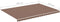 vidaXL - Vervangingsdoek - voor - luifel - 5x3,5 - m - bruin