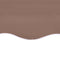 vidaXL - Vervangingsdoek - voor - luifel - 5x3,5 - m - bruin
