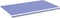 vidaXL - Vervangingsdoek - voor - luifel - 6x3,5 - m - blauw - en - wit