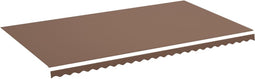 vidaXL - Vervangingsdoek - voor - luifel - 6x3,5 - m - bruin