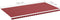 vidaXL - Vervangingsdoek - voor - luifel - 6x3 - m - bordeauxrood