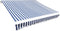 vidaXL - Vervangingsdoek - voor - luifel - 6x3 - m - bordeauxrood