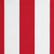 vidaXL - Vervangingsdoek - voor - luifel - gestreept - 3,5x2,5 - m - rood - en - wit