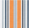 vidaXL - Vervangingsdoek - voor - luifel - gestreept - 3,5x2,5 - m - meerkleurig