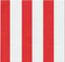 vidaXL - Vervangingsdoek - voor - luifel - gestreept - 3,5x2,5 - m - rood - en - wit
