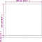 vidaXL - Vervangingsdoek - voor - luifel - gestreept - 3x2,5 - m - rood - en - wit