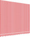 vidaXL - Vervangingsdoek - voor - luifel - gestreept - 3x2,5 - m - rood - en - wit