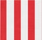 vidaXL - Vervangingsdoek - voor - luifel - gestreept - 4,5x3,5 - m - rood - en - wit