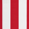 vidaXL - Vervangingsdoek - voor - luifel - gestreept - 4,5x3 - m - rood - en - wit