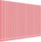 vidaXL - Vervangingsdoek - voor - luifel - gestreept - 4,5x3 - m - rood - en - wit