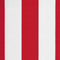 vidaXL - Vervangingsdoek - voor - luifel - gestreept - 4x3,5 - m - rood - en - wit