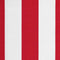 vidaXL - Vervangingsdoek - voor - luifel - gestreept - 5x3,5 - m - rood - en - wit