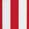 vidaXL - Vervangingsdoek - voor - luifel - gestreept - 5x3 - m - rood - en - wit