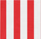 vidaXL - Vervangingsdoek - voor - luifel - gestreept - 5x3 - m - rood - en - wit