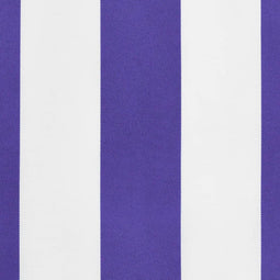 vidaXL - Vervangingsdoek - voor - luifelrok - gestreept - 3 - m - blauw - en - wit