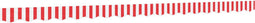 vidaXL - Vervangingsdoek - voor - luifelrok - gestreept - 4,5 - m - rood - en - wit