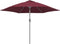 vidaXL - Vervangingsdoek - voor - parasol - 300 - cm - bordeauxrood