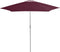 vidaXL - Vervangingsdoek - voor - parasol - 300 - cm - bordeauxrood