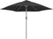 vidaXL - Vervangingsdoek - voor - parasol - 300 - cm - antracietkleurig