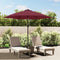 vidaXL - Vervangingsdoek - voor - parasol - 300 - cm - wit