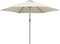 vidaXL - Vervangingsdoek - voor - parasol - 300 - cm - wit
