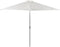 vidaXL - Vervangingsdoek - voor - parasol - 300 - cm - wit