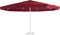 vidaXL - Vervangingsdoek - voor - parasol - 500 - cm - bordeauxrood