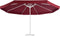vidaXL - Vervangingsdoek - voor - parasol - 500 - cm - bordeauxrood