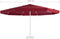 vidaXL - Vervangingsdoek - voor - parasol - 500 - cm - bordeauxrood