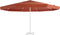 vidaXL - Vervangingsdoek - voor - parasol - 500 - cm - terracottakleurig