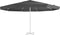 vidaXL - Vervangingsdoek - voor - parasol - 500 - cm - antracietkleurig