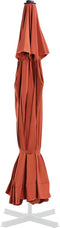 vidaXL - Vervangingsdoek - voor - parasol - 500 - cm - terracottakleurig