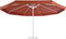vidaXL - Vervangingsdoek - voor - parasol - 500 - cm - terracottakleurig