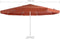 vidaXL - Vervangingsdoek - voor - parasol - 500 - cm - terracottakleurig