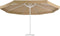 vidaXL - Vervangingsdoek - voor - parasol - 500 - cm - taupe