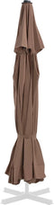vidaXL - Vervangingsdoek - voor - parasol - 500 - cm - zandkleurig
